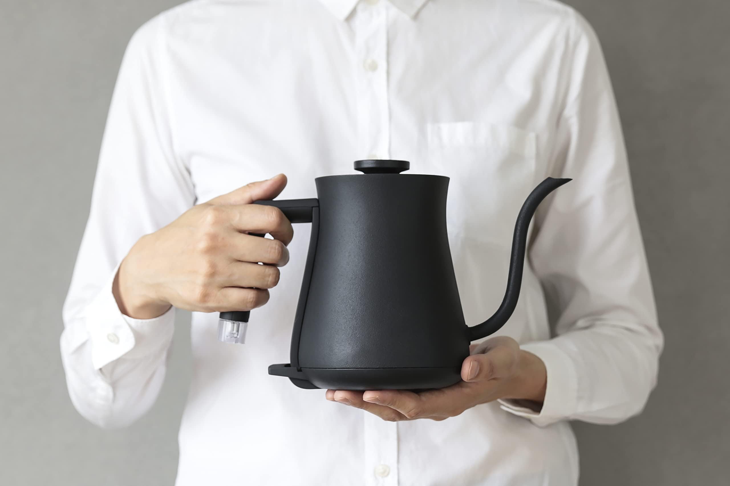 新品、未使用！　バルミューダ BALMUDA ポット　 電気ケトル ブラック Amazon | 25年3月リニューアル発売】【ギフト対応】バルミューダ ザ